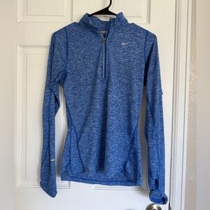 Nike Women's Blue Long Sleeve Top